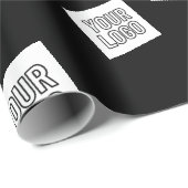 ロゴ、写真、その他の画像 | ランダムな配置 ラッピングペーパー (ロールコーナー)