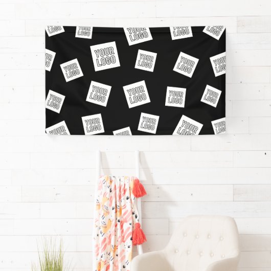 ロゴ、写真、その他の画像 | ランダムな配置 横断幕 (インサイチュ)