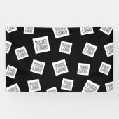 ロゴ、写真、その他の画像 | ランダムな配置 横断幕 (横)