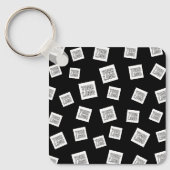 ロゴ、写真、その他の画像 | ランダム配置 キーホルダー (正面)