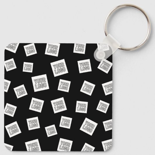 ロゴ、写真、その他の画像 | ランダム配置 キーホルダー (裏面)