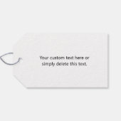 ロゴ、写真、その他の画像 | ランダム配置 ギフトタグ (裏面横)