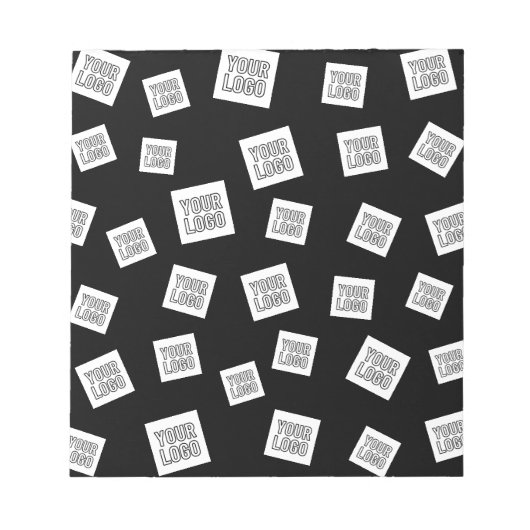 ロゴ、写真、その他の画像 | ランダム配置 ノートパッド (正面)