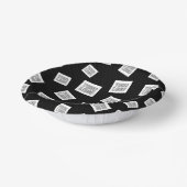 ロゴ、写真、その他の画像 | ランダム配置 ペーパーボウル (傾斜あり)