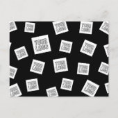 ロゴ、写真、その他の画像 | ランダム配置 ポストカード (正面)