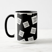 ロゴ、写真、その他の画像 | ランダム配置 マグカップ (左)