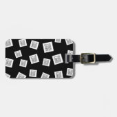 ロゴ、写真、その他の画像 | ランダム配置 ラゲッジタグ (正面横)