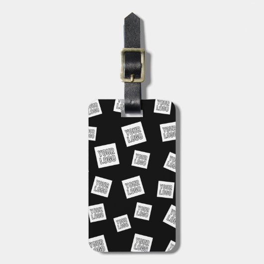 ロゴ、写真、その他の画像 | ランダム配置 ラゲッジタグ (正面縦)