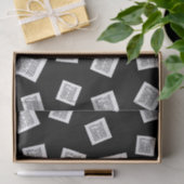 ロゴ、写真、その他の画像 | ランダム配置 薄葉紙 (ギフト)