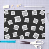 ロゴ、写真、その他の画像 | ランダム配置 薄葉紙 (クラフト)