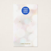 ロゴ《写真》ぼけ味イヤリングディスプレイカードの追加 (正面)