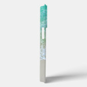 ロゴ、写真、アート、優しい海波、スクリプト名 Case-Mate iPhoneケース (裏面 / 右)