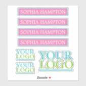 ロゴ/写真/アート、名前、DIY シール (シート)