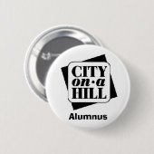 ロゴ、卒業生 缶バッジ (正面&裏面)