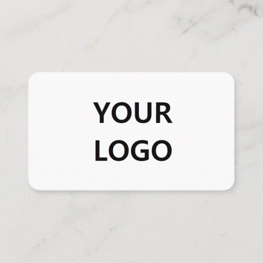 ロゴ、名前、タイトル、電話、電子メール、アドレス、Webサイトの追加 名刺 (裏面)