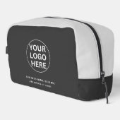 ロゴ&文字はこちらプロモーション企業の ドップキット (右コーナー)