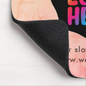 ロゴ | 株式会社企業のブランドカスタム マウスパッド (コーナー)