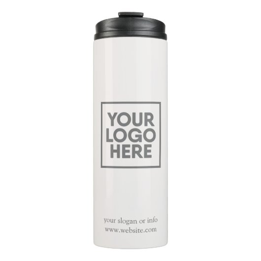 ロゴ |株式会社企業のミニマリストTherm タンブラー (正面)