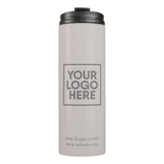 ロゴ |株式会社企業のミニマリストTherm タンブラー (正面)