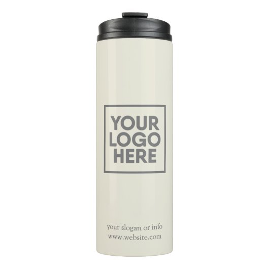 ロゴ |株式会社企業のミニマリストTherm タンブラー (正面)