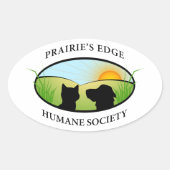 ロゴ 楕円形シール (正面)