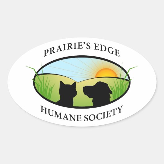 ロゴ 楕円形シール (正面)