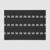 ロゴ | 水平に並べたストライプ 薄葉紙 (正面)