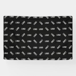 ロゴ/画像 | ユニークなモダン幾何学パターン 横断幕