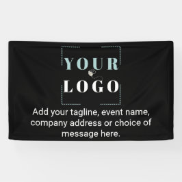 ロゴ（白黒） 横断幕