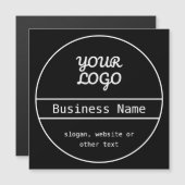 ロゴ |編集可能ユニークなビジネスデザイン (正面/裏面)