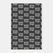 ロゴ |繰り返しシンプルロゴのパターン ポストイット (正面)