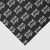 ロゴ |繰り返しシンプルロゴのパターン 薄葉紙 (詳細)