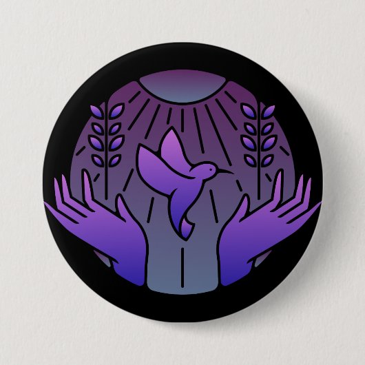 ロゴ 缶バッジ (正面)