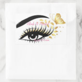 ロゴ 長方形シール (バッグ)