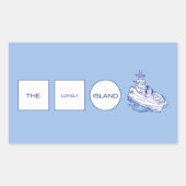 ロゴ 長方形シール (正面)