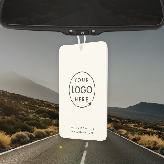 ロゴ | Business ミニマル Cleanシンプル Branded Car カーエアーフレッシュナー