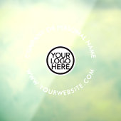 ロゴ\ Business Companyカスタムウィンドウの固定 ウィンドウサイン (シート3)