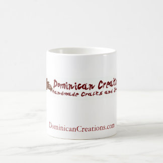 ロゴ、DominicanCreations.com コーヒーマグカップ