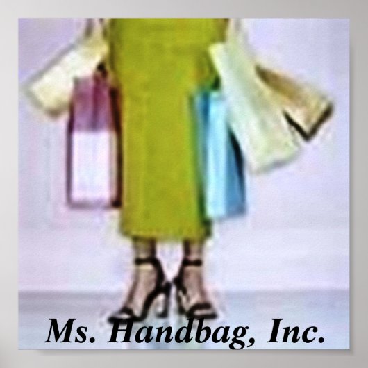 ロゴ、Ms Handbag, Inc. ポスター (正面)