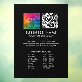 ロゴ QRコード 営業時間 スキャン 価格リストを追加 ウィンドウサイン (シート3)