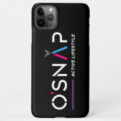 ロゴiPhoneケースのスナップ iPhoneケース (裏面)