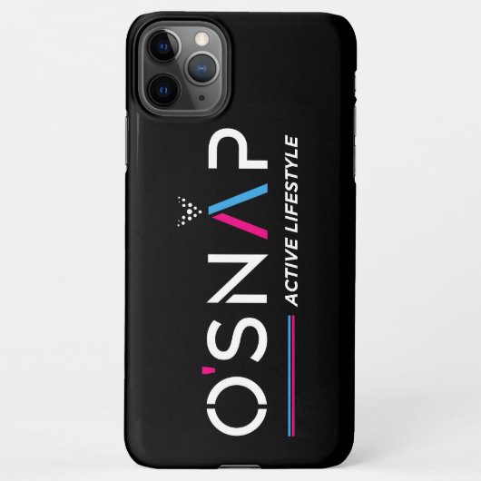 ロゴiPhoneケースのスナップ iPhoneケース (裏面)