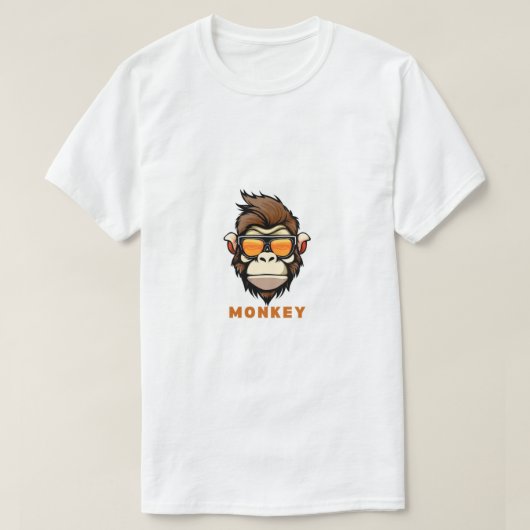 ロゴMONKEY Tシャツ (デザイン正面)