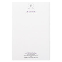 ロゴMonogram Business Stationary