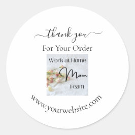 ロゴOrder Small Businessに感謝 ラウンドシール