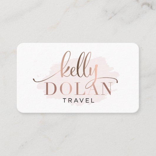 ロゴQRコードの追加エレガントプロフェッショナル 名刺 (正面)