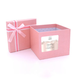 ロゴQRコードオンラインショップシルバーグリッターバラホワイト スクエアシール