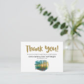 *~*ロゴQR森の森をレビューありがとうAP8 エンクロージャーカード (スタンド正面)