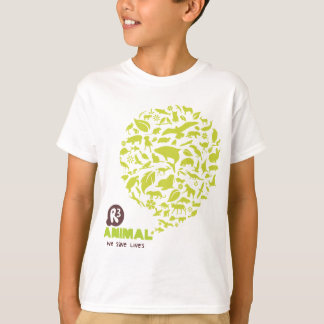 ロゴR3動物 Tシャツ