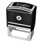 ロゴSが付いたOfficeまたはBusinessの基本住所 シール セルフインキングスタンプ (商品)